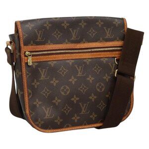 Authentic LOUIS VUITTON Monogram Messenger Bosphore PM Shoulder Bag M40106 LV